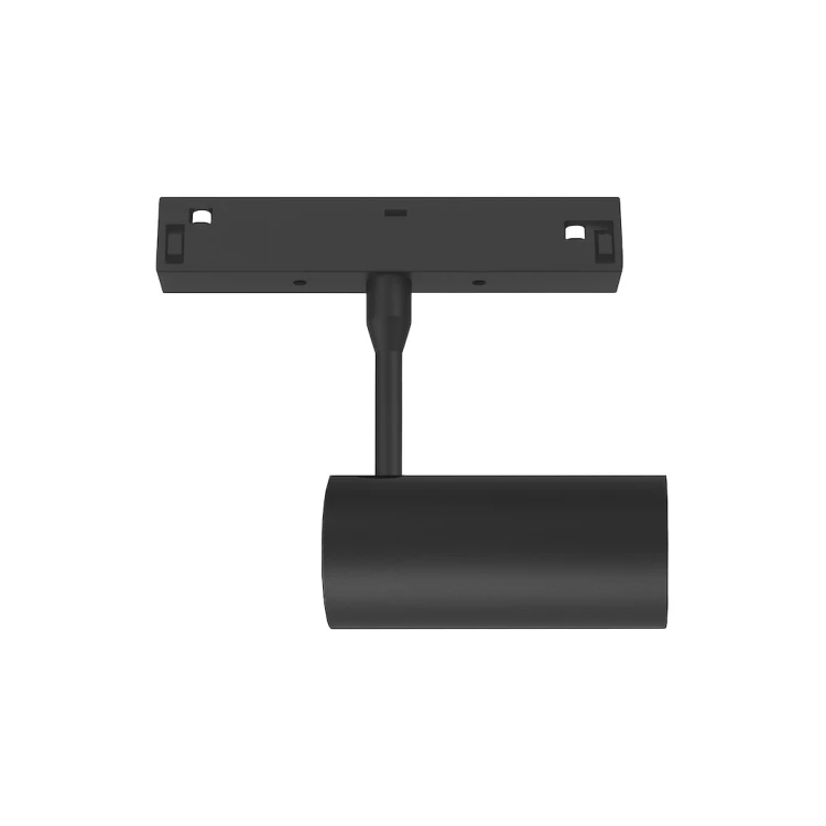 Czarny reflektor LED 48V 6W do systemu szynowego to połączenie designu i funkcjonalności. CRI≥90, regulacja barwy i kąt 24° pozwalają uzyskać idealne światło w każdym wnętrzu.