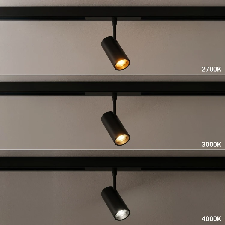 Nowoczesne oświetlenie szynowe LED 48V 6W w kolorze czarnym to funkcjonalne rozwiązanie do domu i biura. Wąski kąt 24°, 360 lm oraz zmienna barwa światła gwarantują precyzyjne i komfortowe oświetlenie.