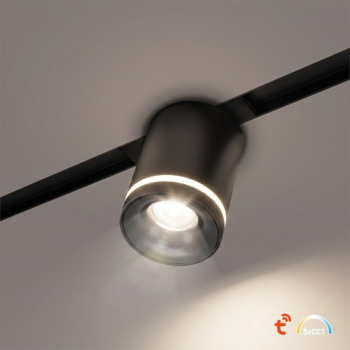 Downlight LED 48V 6W Milagro ML2647 to nowoczesne oświetlenie punktowe do systemu Magnetic Track 10 mm. Oferuje 360 lm, kąt 24° oraz regulację barwy 2700–4000K i ściemnianie dla maksymalnej wygody.