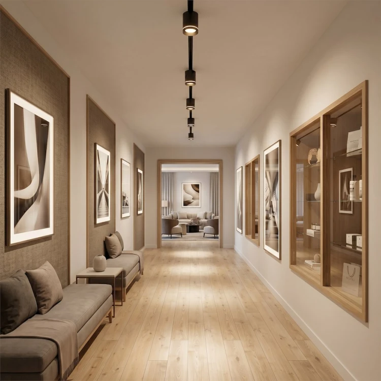 Magnetic Track 10 mm 48V to funkcjonalny system oświetleniowy. Oprawa 6W LED zapewnia 360 lm, regulację barwy światła i wysoki CRI≥90. Idealna do salonu, kuchni i biura.