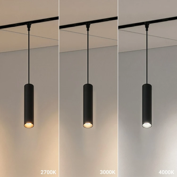 Reflektor do systemu Magnetic Track 48V 7W to idealne oświetlenie punktowe. Strumień 490 lm, kąt 24° i CRI≥90 zapewniają precyzyjne światło i naturalne odwzorowanie kolorów.