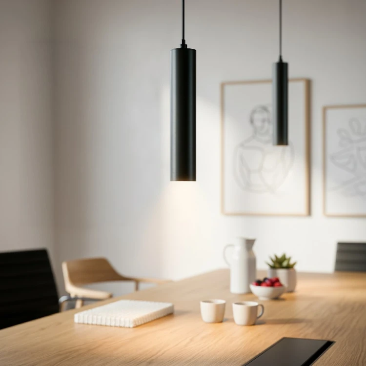 System LED 48V 7W z regulowaną wysokością to idealne rozwiązanie nad stół lub wyspę kuchenną. 490 lm, ściemnianie i zmiana barwy światła gwarantują dopasowanie do potrzeb.