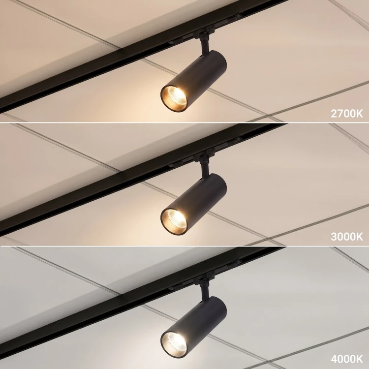 Nowoczesna lampa LED Milagro ML2613 5W 48V w formie tuby to idealne rozwiązanie do systemów szynowych. Minimalistyczny design i czarny kolor pasują do nowoczesnych aranżacji.