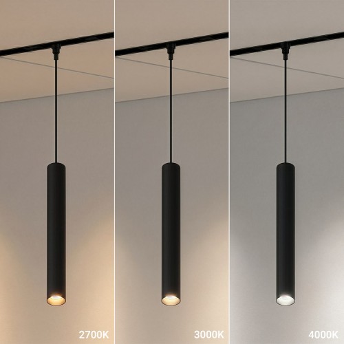 Lampa wisząca Magnetic Track ML2618 7W LED to stylowe oświetlenie punktowe. Kąt 24° umożliwia precyzyjne doświetlenie, a regulacja CCT pozwala dopasować barwę światła.