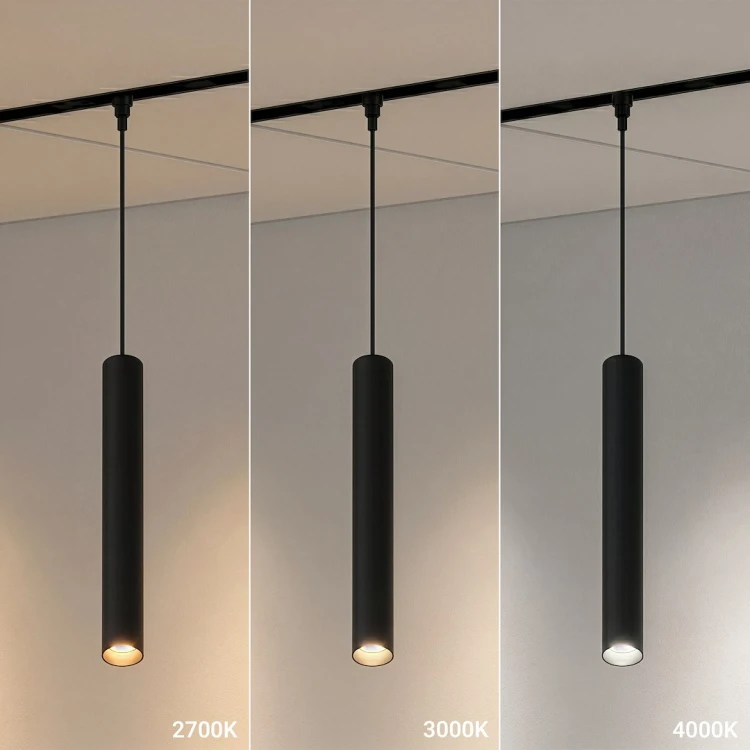 Lampa wisząca Magnetic Track ML2618 7W LED to stylowe oświetlenie punktowe. Kąt 24° umożliwia precyzyjne doświetlenie, a regulacja CCT pozwala dopasować barwę światła.