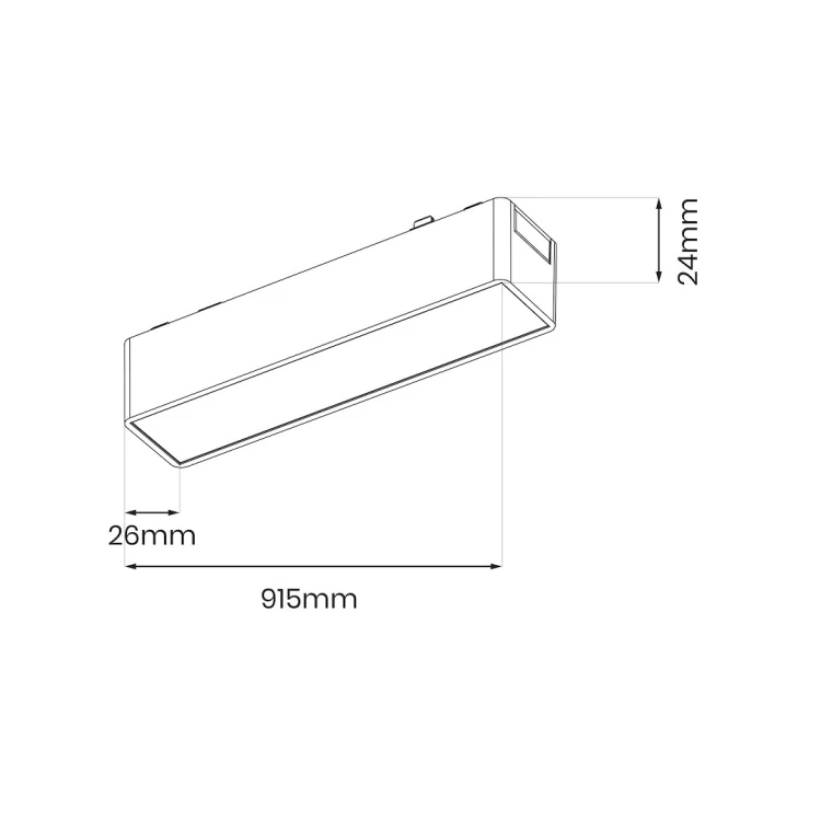 Nowoczesna lampa LED Magnetic Track 48V Milagro ML2592 zapewnia jasne i energooszczędne oświetlenie. Sterowanie Tuya, funkcja ściemniania, CRI ≥90 i minimalistyczna forma 91 cm podkreślają nowoczesny charakter wnętrza.