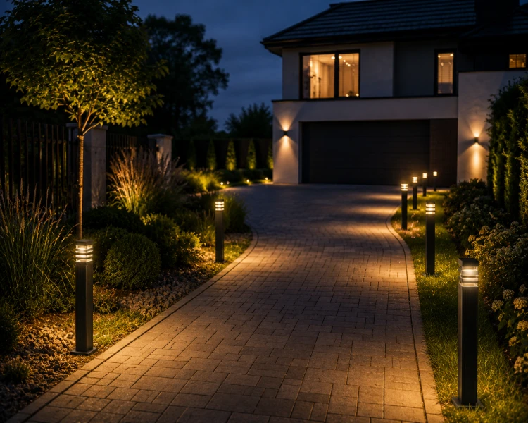 Słupek ogrodowy Malibu LED GU10 IP44 to eleganckie oświetlenie zewnętrzne w kolorze grafitowym RAL 7021. Minimalistyczna forma i mleczne szkło hartowane idealnie podkreślają nowoczesny charakter posesji oraz ogrodu.