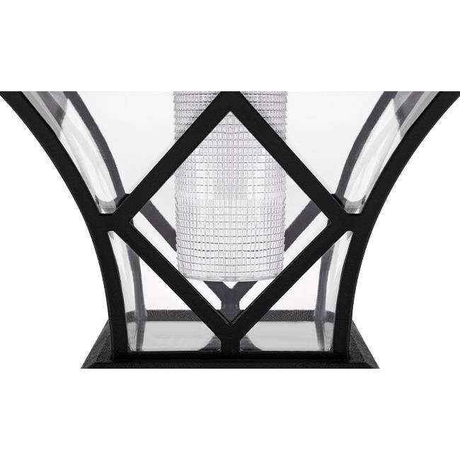 Nowoczesna lampa solarna ogrodowa LED z chłodną barwą światła 6500K idealnie nadaje się do oświetlenia ścieżek, rabat i wejścia do domu. Klasa szczelności IP44 chroni przed deszczem i wilgocią.