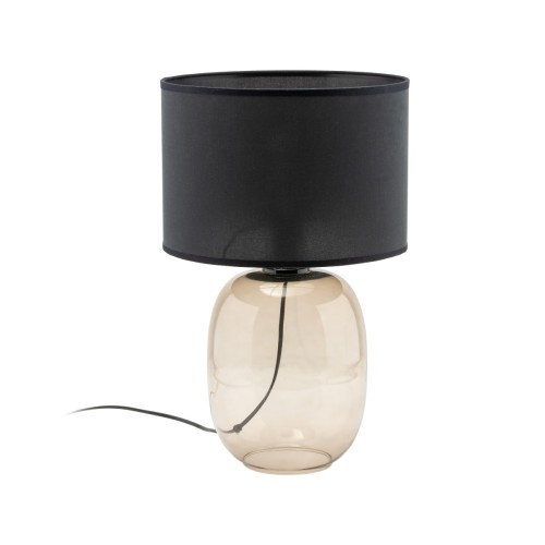 Lampka stołowa MELODY 5988 TK Lighting łączy elegancki czarny abażur z dekoracyjną podstawą z topazowego szkła. Idealna do salonu, sypialni i gabinetu. Styl glamour oraz możliwość zastosowania żarówki E27 pozwalają stworzyć wyjątkowy klimat.