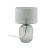 Lampka stołowa MELODY 5987 TK Lighting zachwyca połączeniem grafitowej szklanej podstawy i eleganckiego szarego abażura. Idealna do salonu, sypialni oraz gabinetu. Tworzy przytulny klimat i podkreśla nowoczesny charakter wnętrza.
