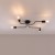 Nowoczesna lampa sufitowa VECTOR 4xE27 o wymiarach 78x58x15,5 cm doskonale wpisuje się w aranżacje loftowe, industrialne i modern. Otwarta forma pozwala wyeksponować dekoracyjne żarówki LED i podkreśla wyjątkowy charakter wnętrza.