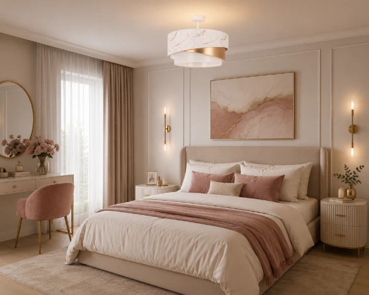 KOBO 605489 to wyjątkowa lampa sufitowa inspirowana luksusowym marmurem. Połączenie bieli, ecru i złota nadaje wnętrzu elegancji, a subtelne światło tworzy przyjemną atmosferę. Idealna do aranżacji glamour i modern classic.