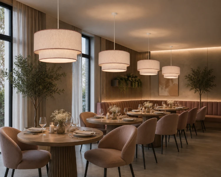 Lampa wisząca BOHO to doskonały wybór do salonu, sypialni i jadalni. Połączenie bawełny i juty tworzy elegancką dekorację, która podkreśla naturalny charakter wnętrza i zapewnia przyjemne oświetlenie.