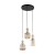 Lampa wisząca SOPHIA 3xE14 Cognac TK-Lighting 11041 zachwyca elegancką formą kaskady i ryflowanymi kloszami ze szkła w kolorze koniakowym. Idealna do salonu, jadalni oraz nowoczesnej klatki schodowej.
