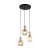 Lampa wisząca SOPHIA 11041 wyróżnia się eleganckim designem oraz dekoracyjnym szkłem cognac. Model świetnie sprawdzi się nad stołem, w salonie lub jako efektowne oświetlenie schodów.