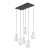 Lampa sufitowa SOPHIA COGNAC TK Lighting 11594 zachwyca połączeniem białych ryflowanych kloszy, szklanych kul w kolorze cognac i złotych detali. Sześć oprawek E14 zapewnia efektowne oświetlenie jadalni, salonu lub kuchni w eleganckim stylu.