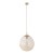 Lampa wisząca LAVA Savia beżowa 35 cm marki TK Lighting zachwyca organicznym szklanym kloszem i subtelną kolorystyką. Doskonale prezentuje się nad stołem w jadalni, wyspą kuchenną oraz w salonie urządzonym w stylu japandi lub skandynawskim.