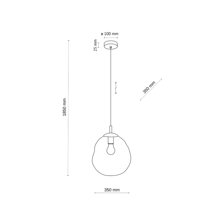 Designerska lampa wisząca LAVA Savia w kolorze beżowym to doskonały wybór do nowoczesnych wnętrz. Delikatne szkło, organiczna forma oraz regulowana wysokość sprawiają, że jest zarówno praktyczna, jak i dekoracyjna.