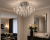 Elegancka lampa sufitowa FLORES z pięcioma źródłami światła E27 oraz dodatkowymi diodami LED 6500K doskonale sprawdzi się w salonie, sypialni lub jadalni. Kryształowe zdobienia tworzą wyjątkowy efekt świetlny.