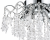 FLORES P-E2667/5+5 to luksusowy plafon glamour z chromowanym wykończeniem i dekoracyjnymi kryształami. Zimne światło LED 6500K podkreśla detale lampy, tworząc efektowną dekorację nowoczesnego wnętrza.