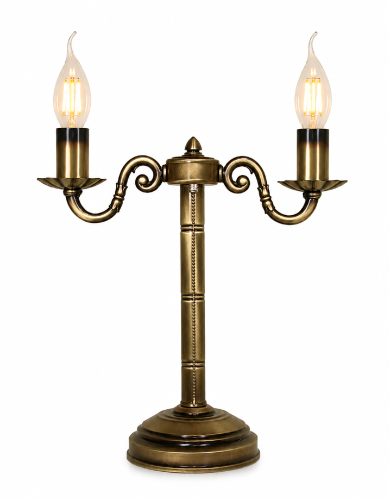 Lampa stołowa PRIMA LEMIR O1008/L2 w kolorze patyny to eleganckie oświetlenie w stylu klasycznym. Wykonana ze stali i odlewu ZNAL, posiada 2 źródła światła E14 oraz praktyczny sznureczek do włączania. Idealna do salonu, sypialni i gabinetu.