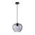 Lampa sufitowa BRESCO 1xE27 Italux z dymionym szklanym kloszem to eleganckie oświetlenie do salonu, jadalni i sypialni. Czarna oprawa oraz dekoracyjne szkło tworzą nowoczesną kompozycję, która podkreśla charakter wnętrza.