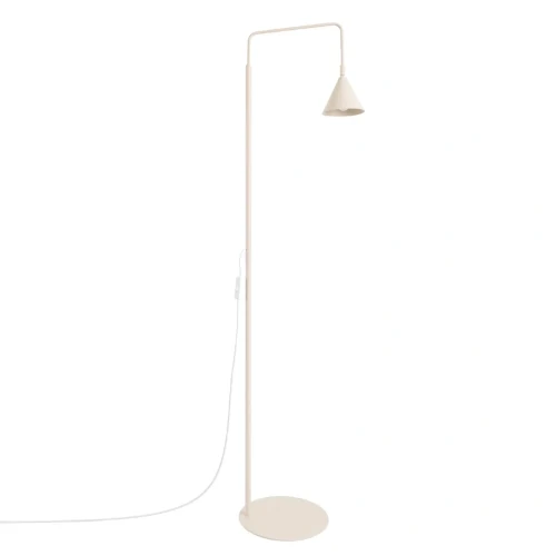 Lampa podłogowa NOX 1xE14 beżowa Sollux SL.2584 to nowoczesne oświetlenie o wysokości 165 cm. Minimalistyczny design, funkcjonalny wysięgnik i modny beżowy kolor sprawiają, że doskonale pasuje do salonu, sypialni i biura.