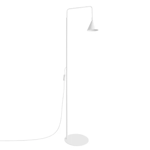 Lampa podłogowa NOX SL.2581 w kolorze białym to nowoczesne oświetlenie do salonu, sypialni i gabinetu. Wysokość 165 cm, regulowany wysięgnik oraz oprawka E14 zapewniają wygodne światło do czytania i codziennego użytkowania.