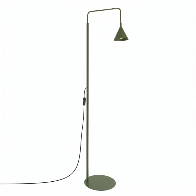 Lampa podłogowa NOX 1xE14 oliwkowa Sollux SL.2585 to nowoczesne oświetlenie do salonu, sypialni i gabinetu. Wysokość 165 cm oraz praktyczny wysięgnik zapewniają wygodne światło do czytania i codziennego użytkowania.