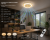 Plafon LED ZEPHYR 48W łączy elegancki design ze złotymi detalami i funkcjonalność wentylatora sufitowego. Dzięki regulacji światła i nawiewu stworzysz komfortowe warunki do pracy, odpoczynku i snu.