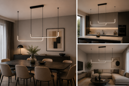 HORIZON 22W LED Milagro ML1180 zachwyca prostą, geometryczną konstrukcją oraz energooszczędnym źródłem światła LED 1400 lm. To idealny wybór do nowoczesnych wnętrz, salonów, jadalni, kuchni oraz przestrzeni biurowych.