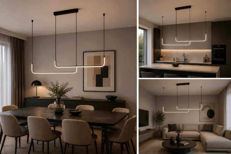 HORIZON 22W LED Milagro ML1180 zachwyca prostą, geometryczną konstrukcją oraz energooszczędnym źródłem światła LED 1400 lm. To idealny wybór do nowoczesnych wnętrz, salonów, jadalni, kuchni oraz przestrzeni biurowych.