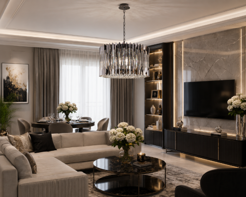 Chromowany żyrandol RITZ 12xE14 Milagro ML0396 to luksusowa lampa wisząca z transparentnymi kryształami. Efektowny design glamour podkreśla charakter salonu, jadalni, hotelowego lobby oraz eleganckich apartamentów.