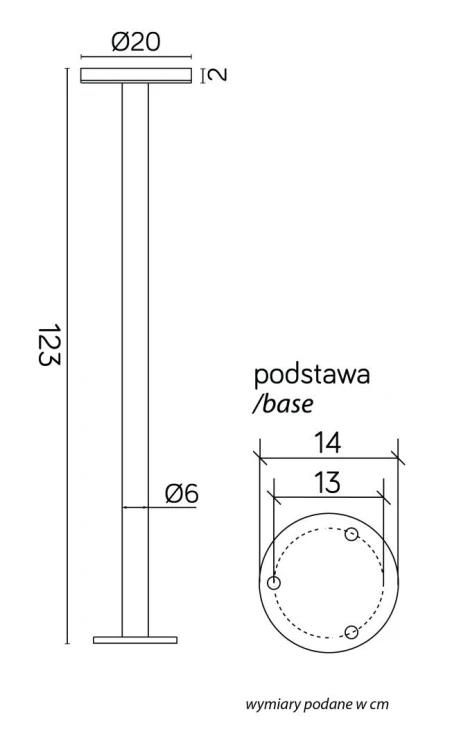 Elegancki słupek ogrodowy RONDO 123 cm łączy nowoczesne wzornictwo z funkcjonalnością. Zintegrowane źródło LED, zmienna temperatura barwowa CCT oraz odporność IP65 czynią go idealnym wyborem do nowoczesnego ogrodu.