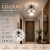 Lampa sufitowa COLOURS O2541 P1 CH marki Lemir to stylowe oświetlenie do współczesnych wnętrz. Transparentno-srebrny klosz pięknie odbija światło, a chromowane wykończenie podkreśla elegancki i nowoczesny charakter oprawy.