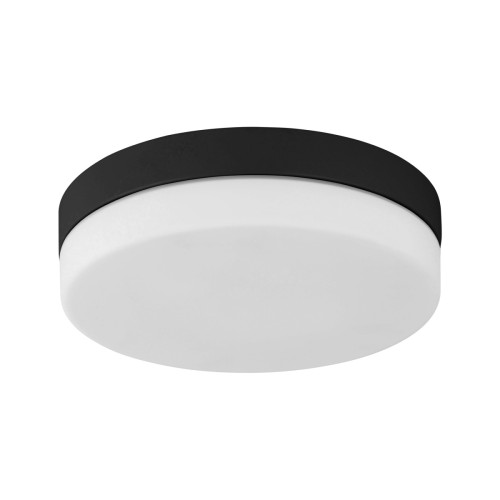 Plafon PORI 862 IP44 to nowoczesna lampa sufitowa do łazienki, pralni i korytarza. Czarna obręcz oraz biały szklany klosz tworzą eleganckie połączenie, a dwie oprawki E27 zapewniają skuteczne i komfortowe oświetlenie wnętrza.