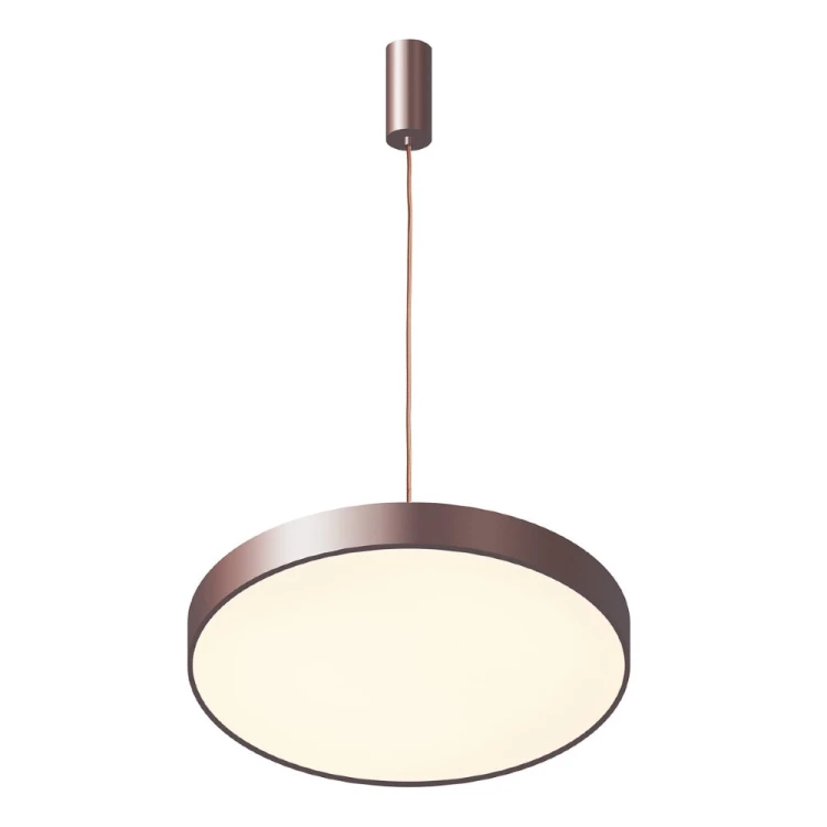 Lampa wisząca ORBITAL 30W LED kawowa Italux łączy prosty design z praktycznym oświetleniem. Zapewnia 1800 lm, neutralną barwę 4000K i regulowaną wysokość do 120 cm. Sprawdzi się pojedynczo lub w zestawie nad stolikami.