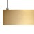 Nowoczesna lampa LINEA 36W LED zachwyca smukłą, złotą konstrukcją. Dwa cienkie przewody nadają jej lekki wygląd, a podłużna forma sprawdza się nad dużym stołem. Funkcja CCT umożliwia dopasowanie temperatury barwowej.