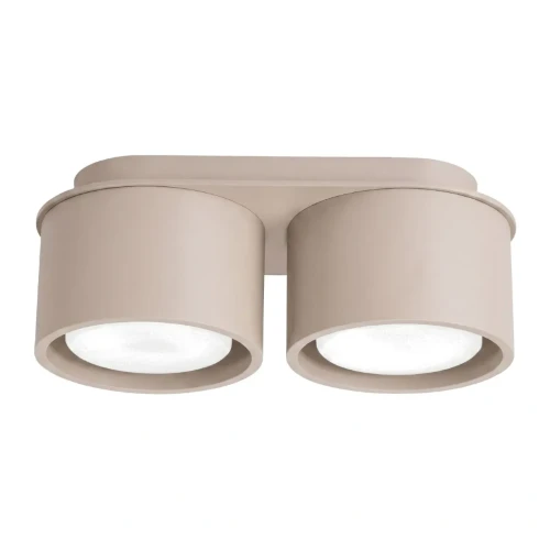 Lampa sufitowa MODO 2xGX53 taupe Sollux SL.2447 to kompaktowy plafon o minimalistycznej formie. Dwa punkty światła sprawdzą się w korytarzu, kuchni, sypialni lub gabinecie. Wymiary: 21 × 10 × 8 cm, IP20
