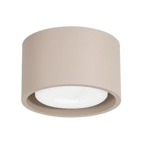Lampa sufitowa MODO 1xGX53 taupe Sollux SL.2446 to minimalistyczny plafon o wymiarach 10 × 10 × 6 cm. Sprawdzi się pojedynczo lub w kompozycji z kilku opraw w salonie, kuchni, sypialni albo korytarzu.