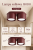 Plafon MODO burgund 2xGX53 Sollux wyróżnia się dwiema cylindrycznymi oprawami i głębokim bordowym kolorem. Kompaktowa lampa sufitowa 21 × 10 × 8 cm, IP20, doskonale pasuje do nowoczesnych wnętrz.