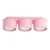 Plafon MODO Pink 3xGX53 Sollux SL.2468 to różowa lampa sufitowa do pokoju dziecięcego lub młodzieżowego. Trzy punkty światła zapewniają funkcjonalne oświetlenie, a wymiary 32,4 × 10,4 × 8,2 cm pozwalają oszczędzić miejsce.