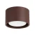 Brązowy plafon MODO 1xGX53 Sollux SL.2482 to minimalistyczna lampa sufitowa do salonu, kuchni, sypialni lub korytarza. Kompaktowa oprawa 10 × 10 × 6 cm jest montowana bezpośrednio przy suficie i pasuje do nowoczesnych wnętrz.