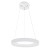 Lampa wisząca GIULIA Italux 40W LED w białym kolorze zapewnia 2200 lm i ciepłą barwę 3000K. Pierścieniowa forma, średnica 48 cm oraz regulowana wysokość do 120 cm sprawdzą się nad stołem, wyspą i w salonie.