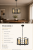 Lampa sufitowa PRIMERO PND-44003-4-BK-GD ma cztery oprawki E27 i geometryczną konstrukcję ze stali. Czarno-złoty model o średnicy 50 cm pasuje do wnętrz nowoczesnych, industrialnych i loftowych. Wysokość do 164 cm.
