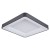 Lampa sufitowa GIACINTO 50W LED Italux to czarny plafon 60 × 60 cm o smukłej wysokości 6 cm. Zapewnia 2750 lm, zimną białą barwę światła i kąt świecenia 120°. Sprawdzi się w kuchni, biurze i nowoczesnym salonie.