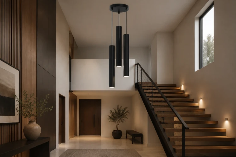 Nowoczesna lampa wisząca HUDSON 3xGU10 w kolorze czarny mat to idealne rozwiązanie do kuchni, jadalni i salonu. Minimalistyczne tuby oraz możliwość zastosowania żarówek LED tworzą eleganckie i funkcjonalne oświetlenie.