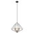 Lampa wisząca MARESMO 6xE14 zachwyca czarno-złotym wykończeniem i ażurową formą. Metalowy klosz o średnicy 65 cm nadaje wnętrzu loftowy charakter. Idealna do salonu, jadalni i kuchni, z możliwością skrócenia zawieszenia.