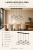 AINA Italux to designerska lampa wisząca 5xE27 z połączonymi geometrycznymi kloszami. Długość 78,5 cm zapewnia dobre oświetlenie stołu lub wyspy kuchennej, a połączenie czerni i złota pasuje do wnętrz loftowych.
