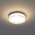 Plafon LED RITA Italux w kolorze czarnym ma moc 24W, funkcję zmiany barwy światła CCT i szczelność IP65. Kompaktowa średnica 30 cm pasuje do łazienki, toalety, pralni, garderoby oraz nowoczesnego korytarza.